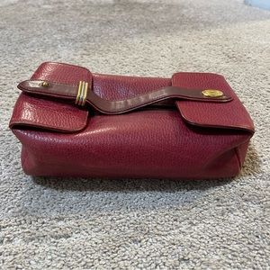 Gorgeous Vintage Leather Cartier Red Makeup Bag Clutch Carrier